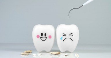 إزالة جير الأسنان والعناية بالأسنان بعد تنظيف الجير