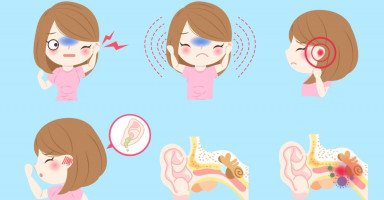 التهاب الأذن الوسطى الحاد عند الأطفال