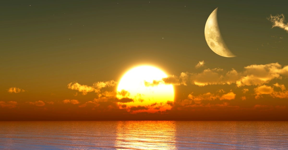 Interpretação de ver o encontro do sol e da lua em um sonho em detalhes