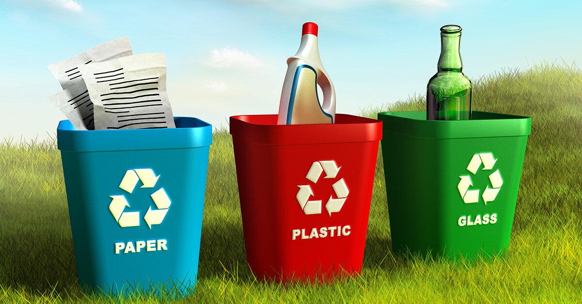 “هنا” تعبير عن اعادة التدوير بالانجليزي || موضوع عن Recycling