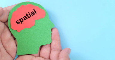 اختبار الذكاء البصري المكاني بمقياس من 100 درجة