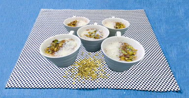 السحلب بالحليب السائل