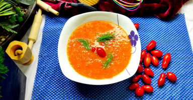 طريقة عمل شوربة الطماطم لمرضى السكري