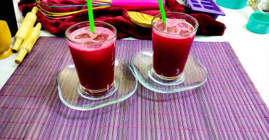 عصير الشمندر الصحي بالبرتقال