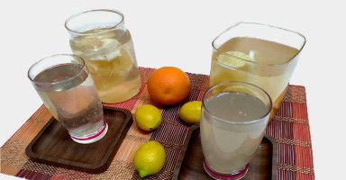 شراب ديتوكس الليمون مع البرتقال والعسل