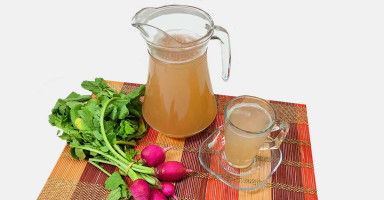 تقديم عصير الفجل