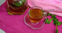 الشاي الأخضر لعلاج النفخة